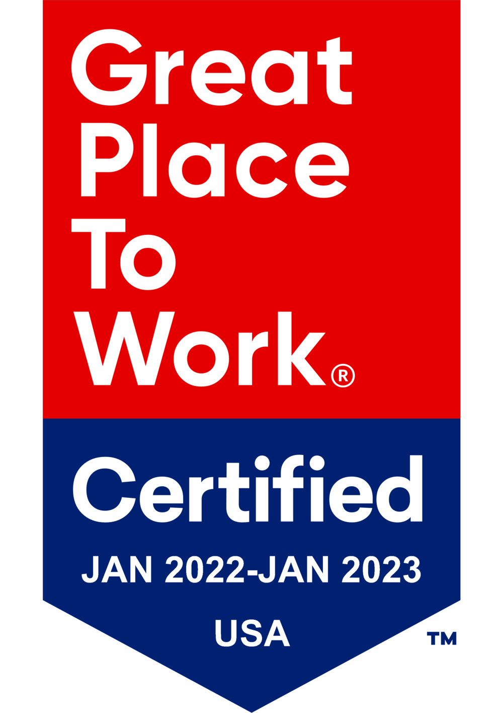 Great Place to Work badge