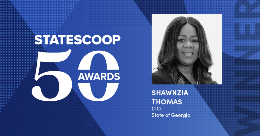 Shawnzia Thomas StateScoop 50 award