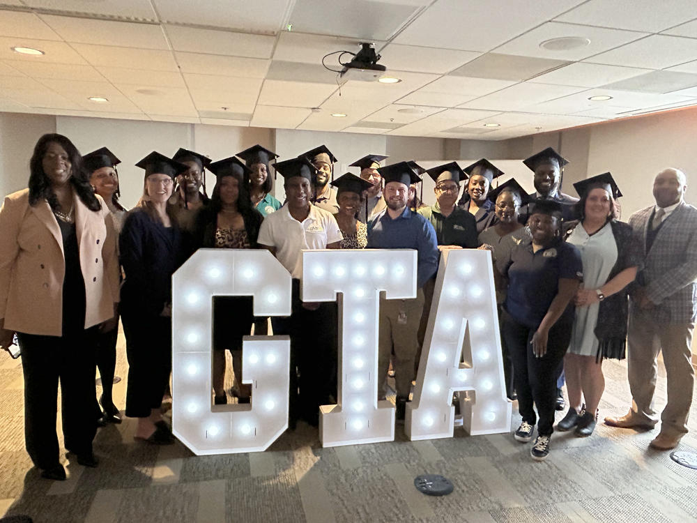 Photo of first group to complete GTA Emerging Leaders program