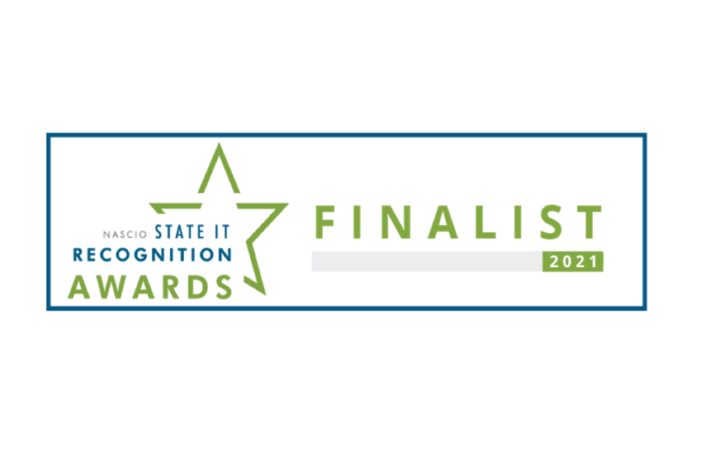 NASCIO State IT Recognition Awards finalist 2021 banner